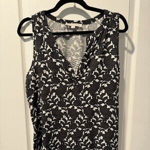 Loft- V Neck Sleeveless Shell- Size Medium